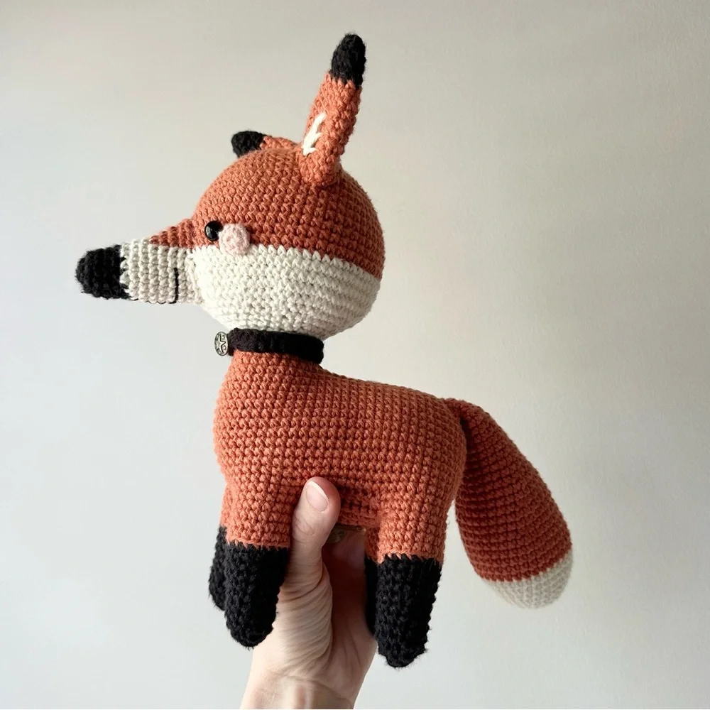 Handmade Crochet Fox Made By Rusty